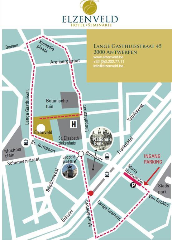 Hotel Elzenveld Antwerpen Ngoại thất bức ảnh